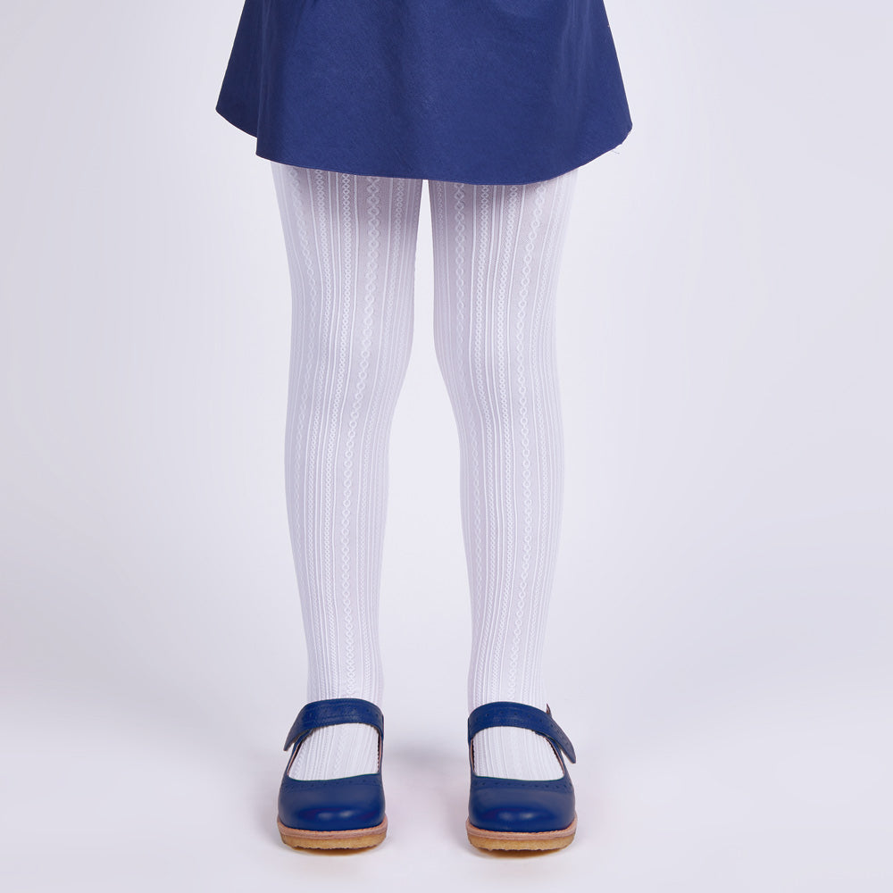 Meia-Calça Fio 70 Infantil Menina Tricô Lobinha - Lupo