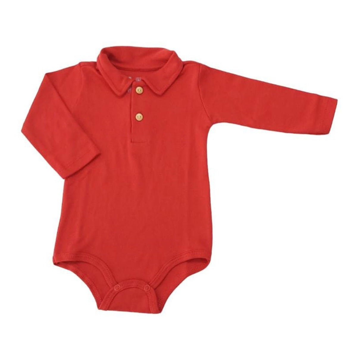 Body Manga Longa Bebê Unissex Gola Polo Suedine - Have Fun