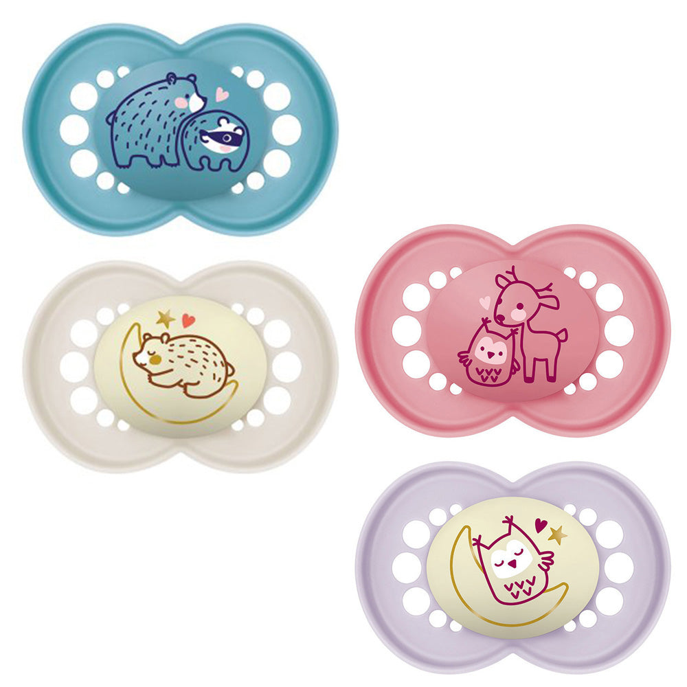 Chupeta Original Day e Night 16+ Meses C/ 2 Un - MAM