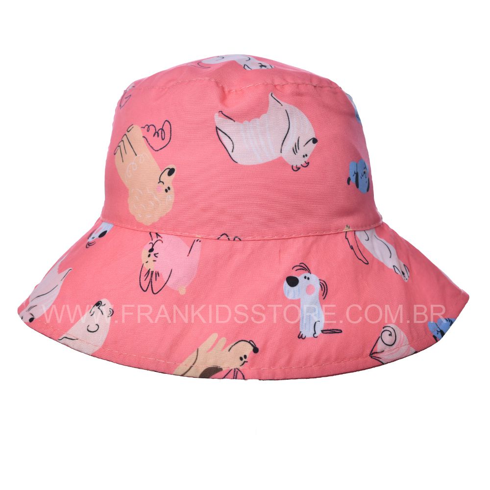 Chapéu Bebê Menina Cachorrinhos - Everly