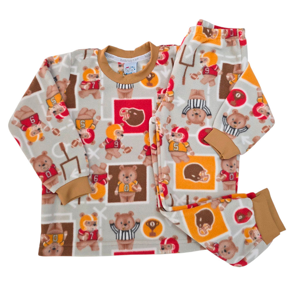 Conjunto Pijama Soft Infantil Menino Ursos - Rosebud