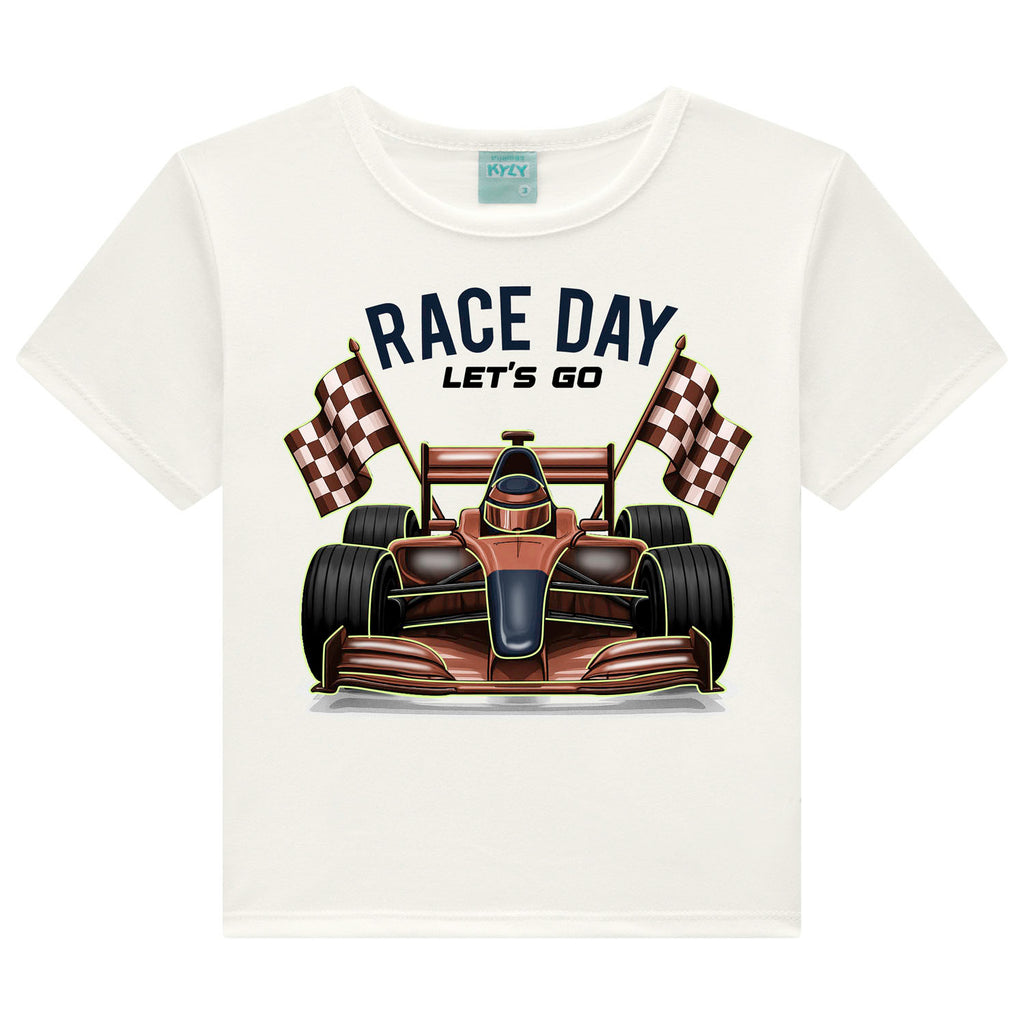 Pijama Infantil Menino Brilha no Escuro Race - Kyly