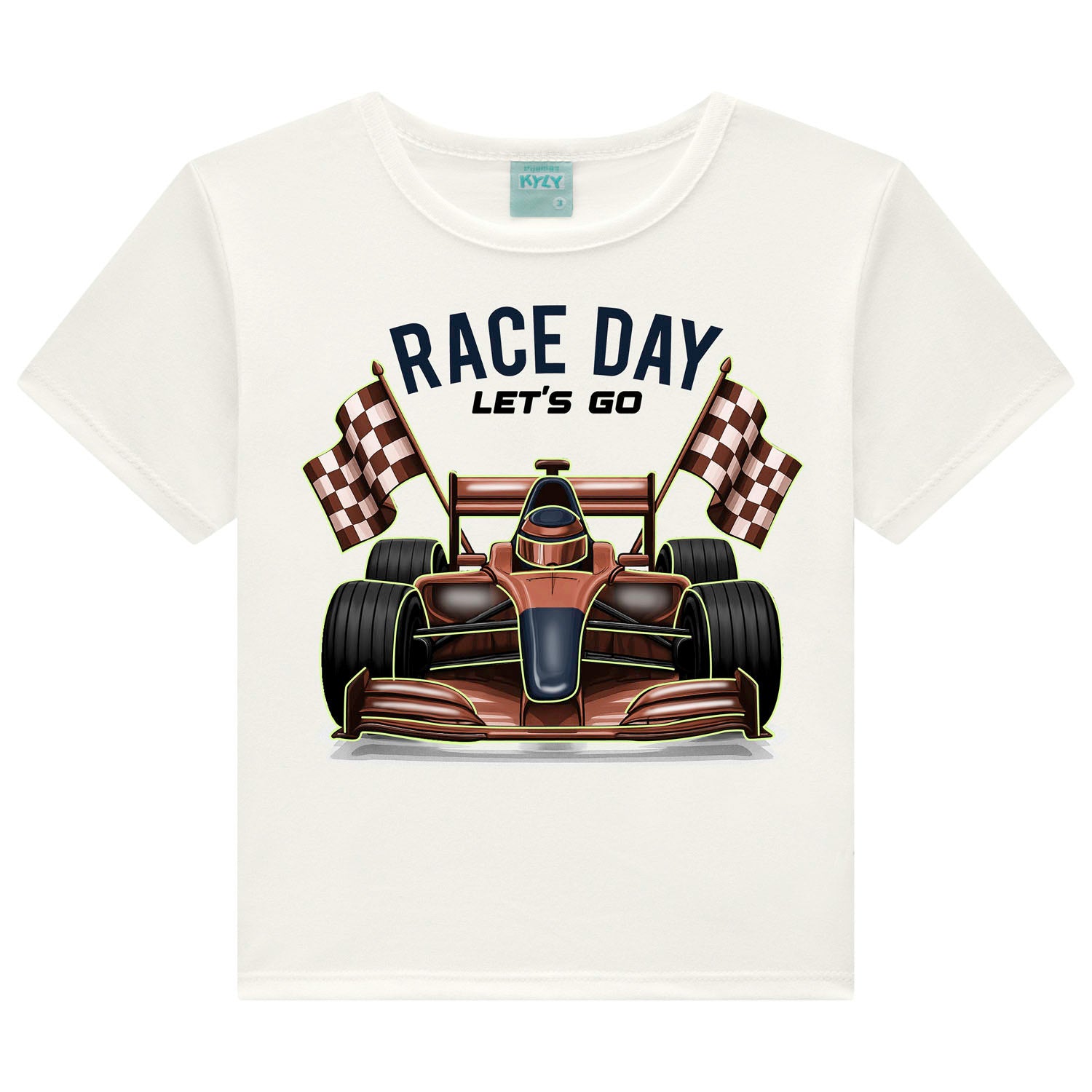 Pijama Infantil Menino Brilha no Escuro Race - Kyly