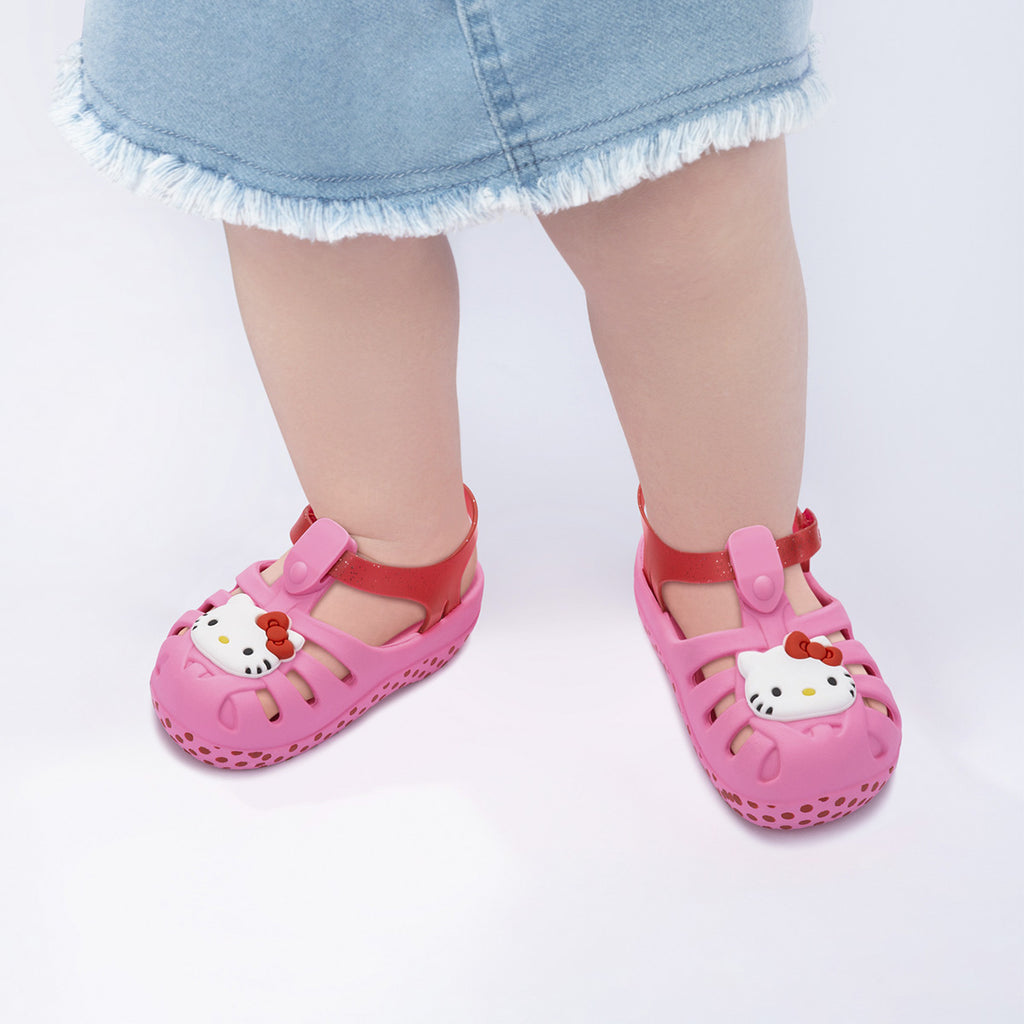 Sandália Babuche Cute Hello Kitty - Grendene Kids