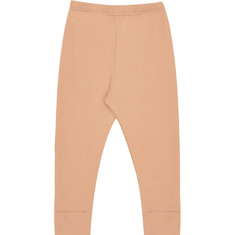 Calça / Mijão Vira Pé Bebê Liso Em Suedine - Kiko Baby