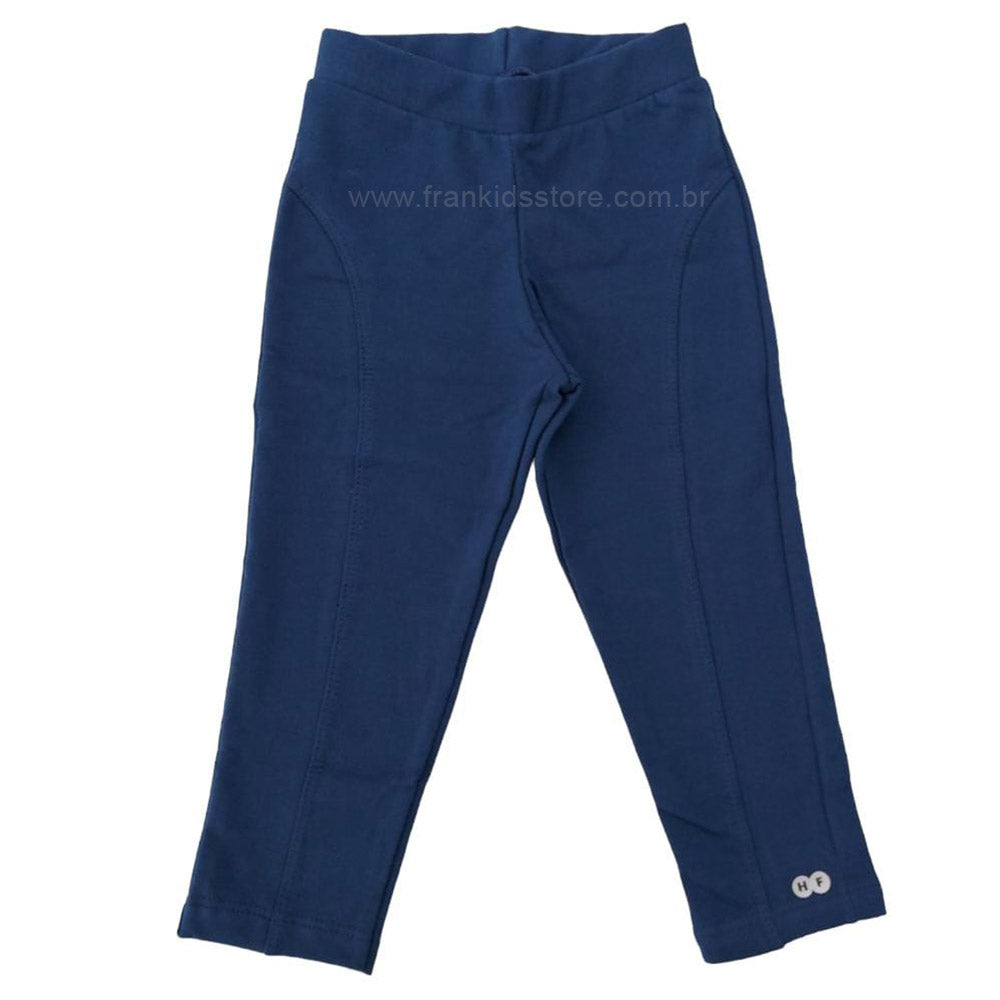 Legging Montaria Infantil em Molecotton Azul - Have Fun