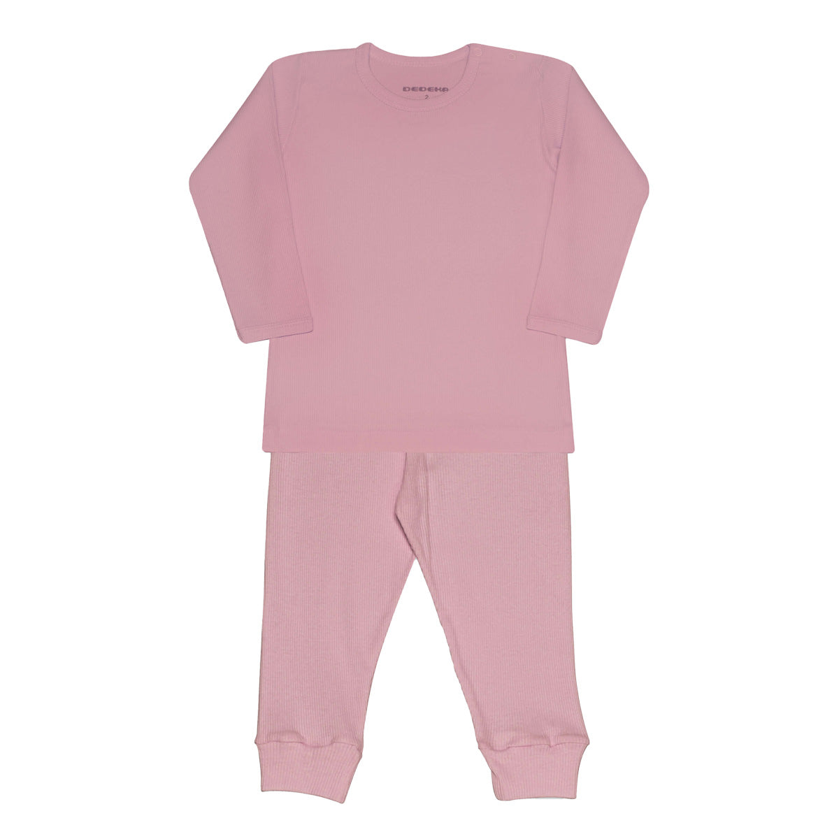 Conjunto Canelado Blusa e Calça Infantil - Dedeka