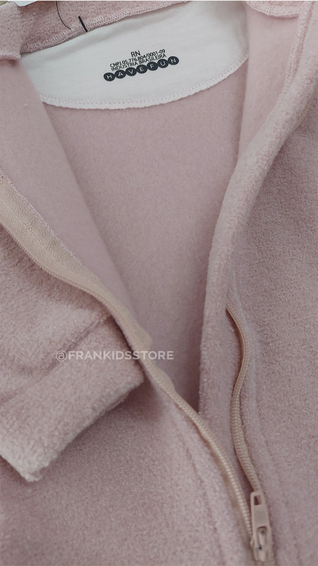 Macacão Bebê Menina em Plush Buckle - Have Fun