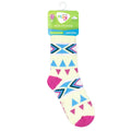 Meia Felpuda Infantil Menina 31-34 Geométrica - Pimpolho