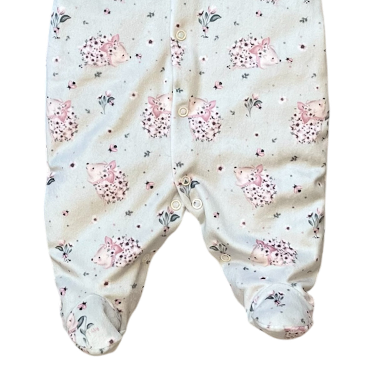 Macacão Plush Bebê Menina Porco Espinho - Tilly Baby