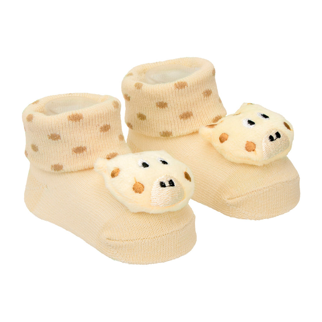 Meia Bichinho Bebê Unissex 00-15 Girafa - Pimpolho