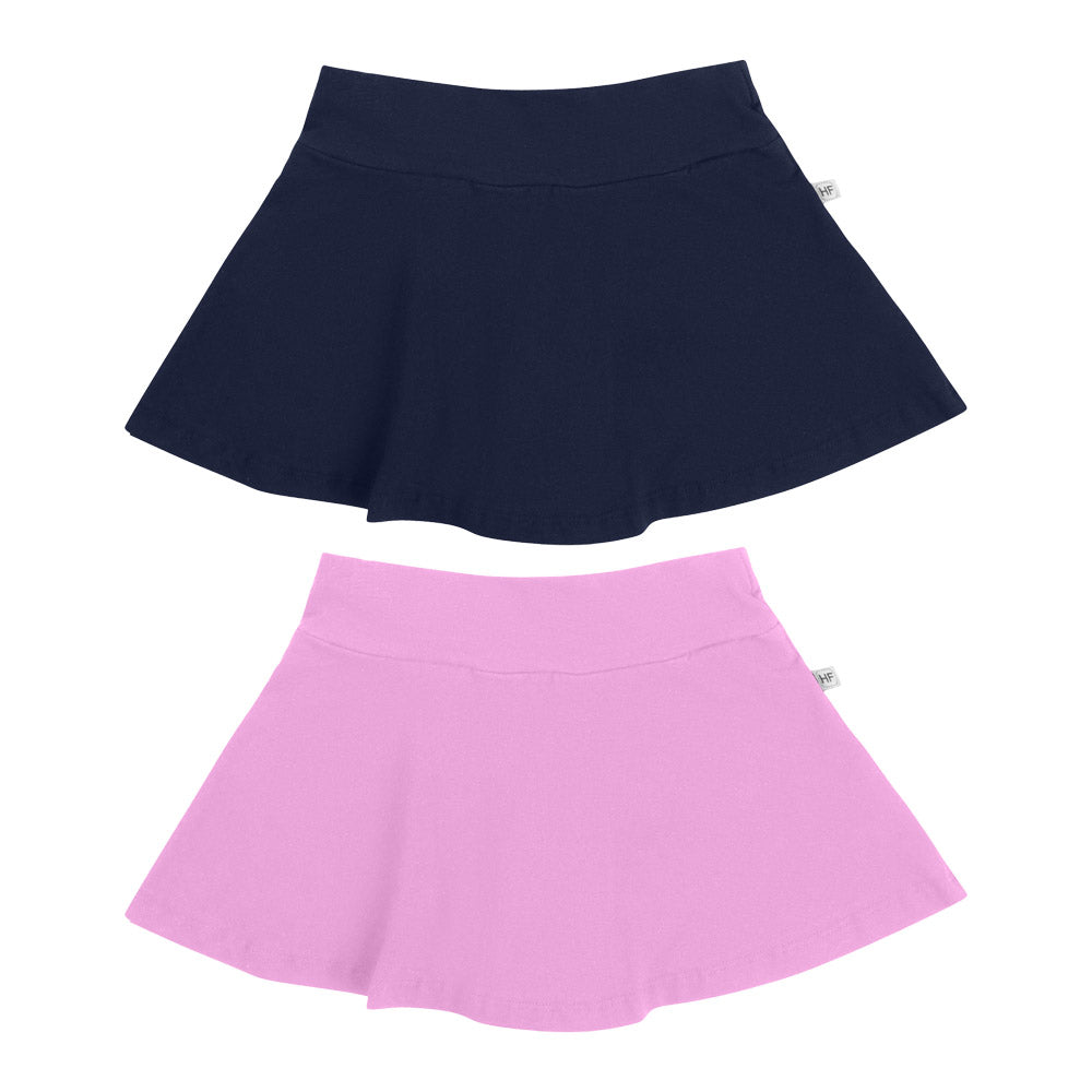 Saia Básica com Short Embutido Cotton - Have Fun