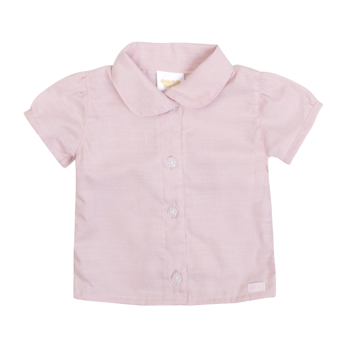 Camisa Bebê Menina Little Miss Cambraia Flamê - Have Fun