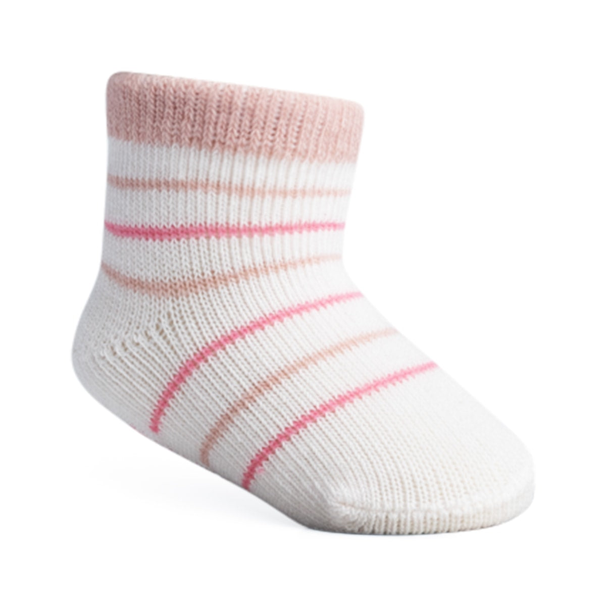 Kit 3 Pares Meia Cano Médio Bebê Menina Zero Flores - Pimpolho