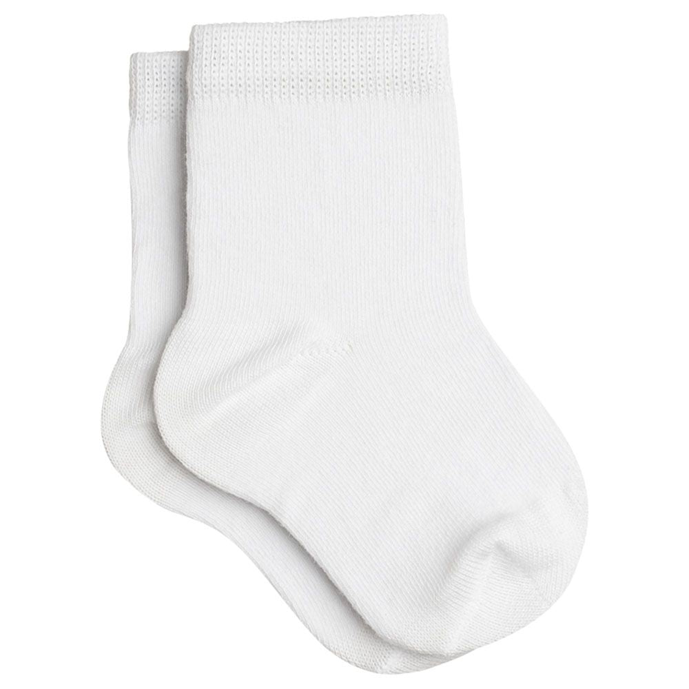 Meia Cano Médio Bebê Unissex Básica Lisa - Lupo