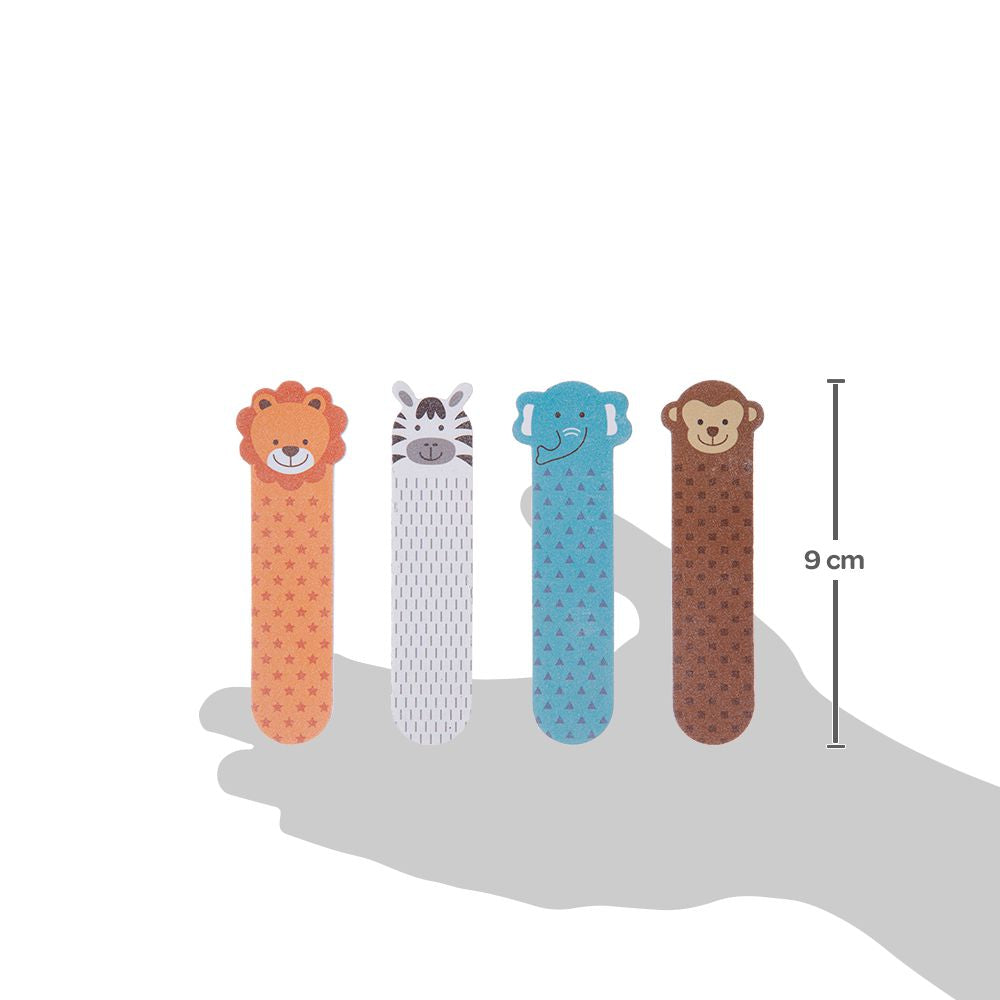 Kit 4 Lixas de Unha (0+ Meses) Selva - Buba