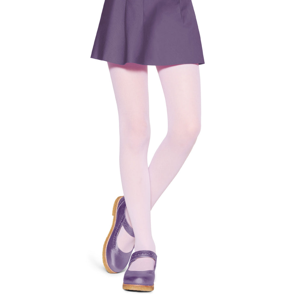 Meia-Calça Fio 20 Fina Infantil Menina Lisa Lobinha - Lupo