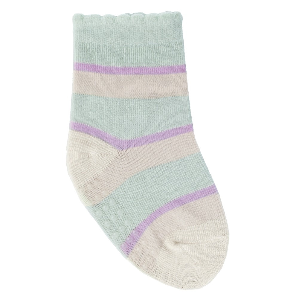 Kit 3 Pares Meia Antiderrapante Menina 16-20 Urso - Pimpolho