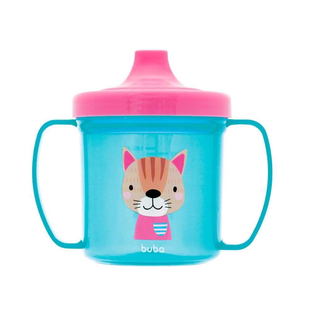Copo de Transição Bebê (12+ Meses) 180ml Gatinho - Buba