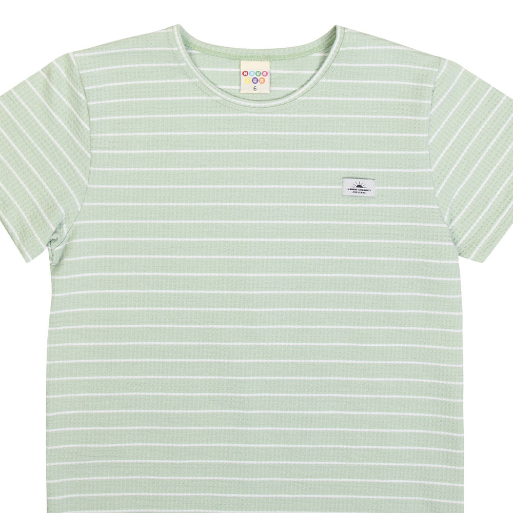 Camiseta Infantil Menino Malha Canelada Listrada - Have Fun