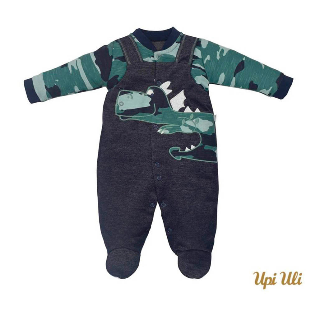 Macacão Dragão Meia Malha/Piquet - Upi Uli