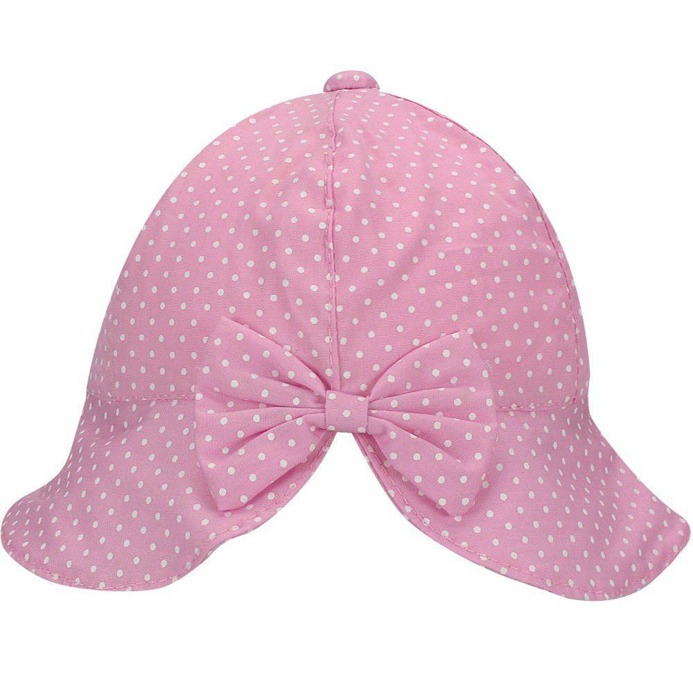 Chapéu Bebê Poá Pink Laço - Everly