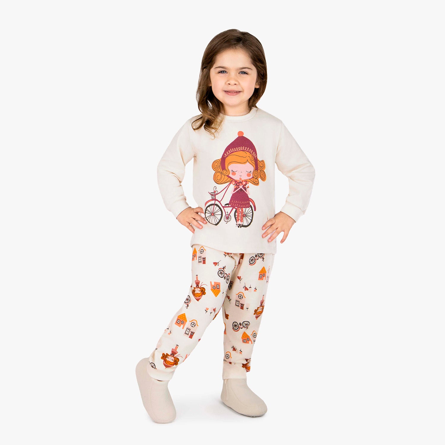 Pijama Infantil Menina Moletinho Vida Holandesa - Dedeka