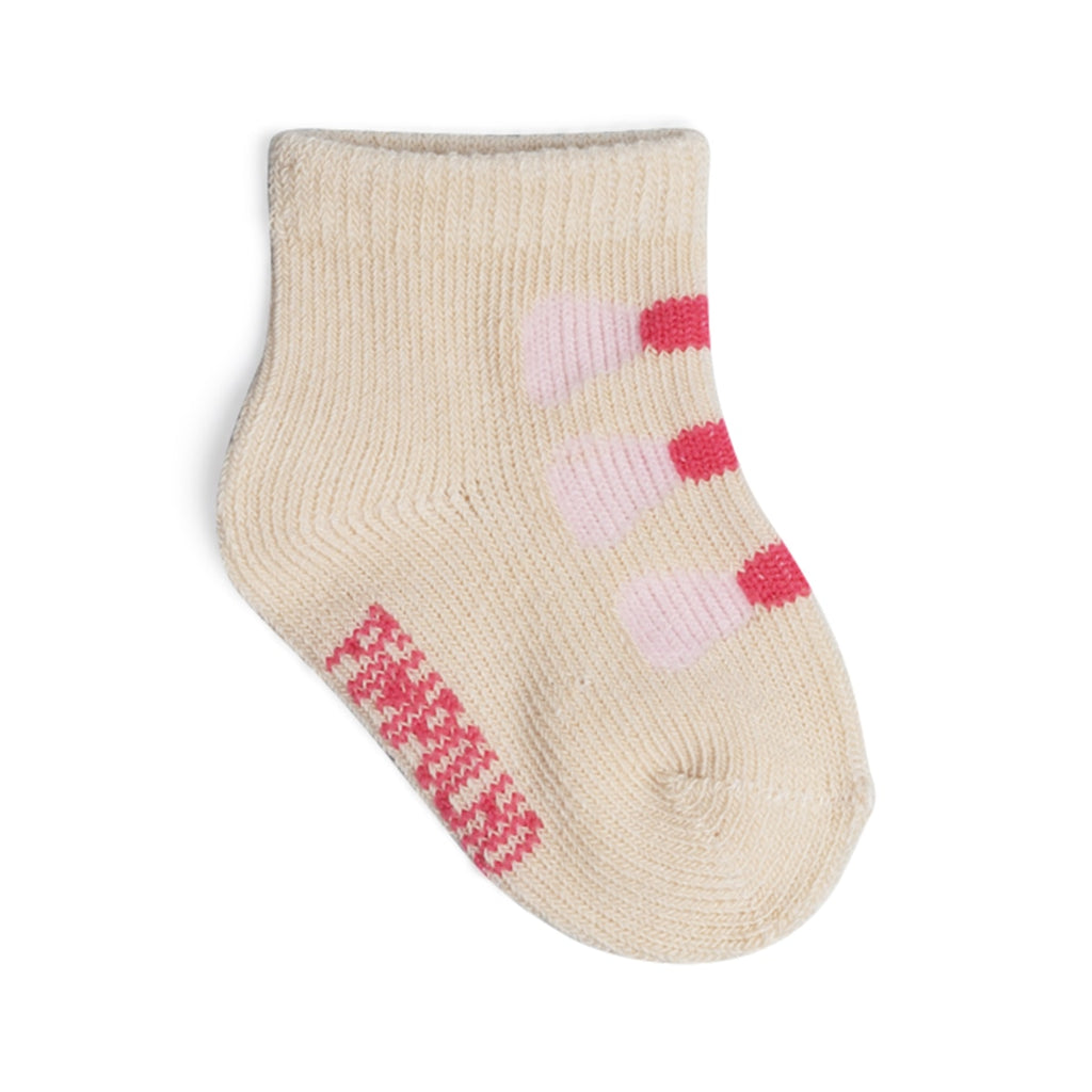 Kit 3 Pares Meia Cano Médio Bebê Menina Zero Cachorro - Pimpolho