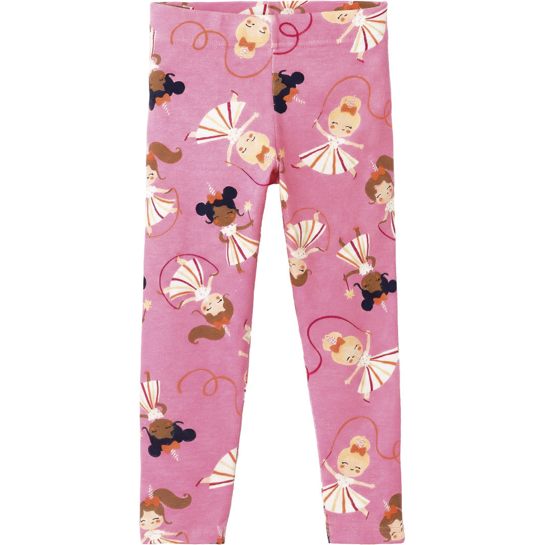 Calça Legging Infantil Estampada em Cotton - Malwee Kids