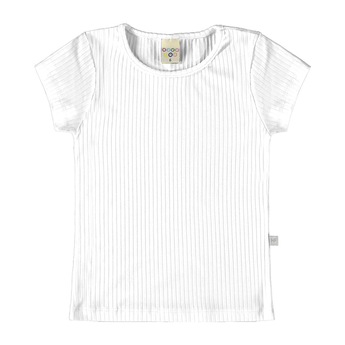 Blusa Básica Infantil Menina Malha Canelada - Have Fun