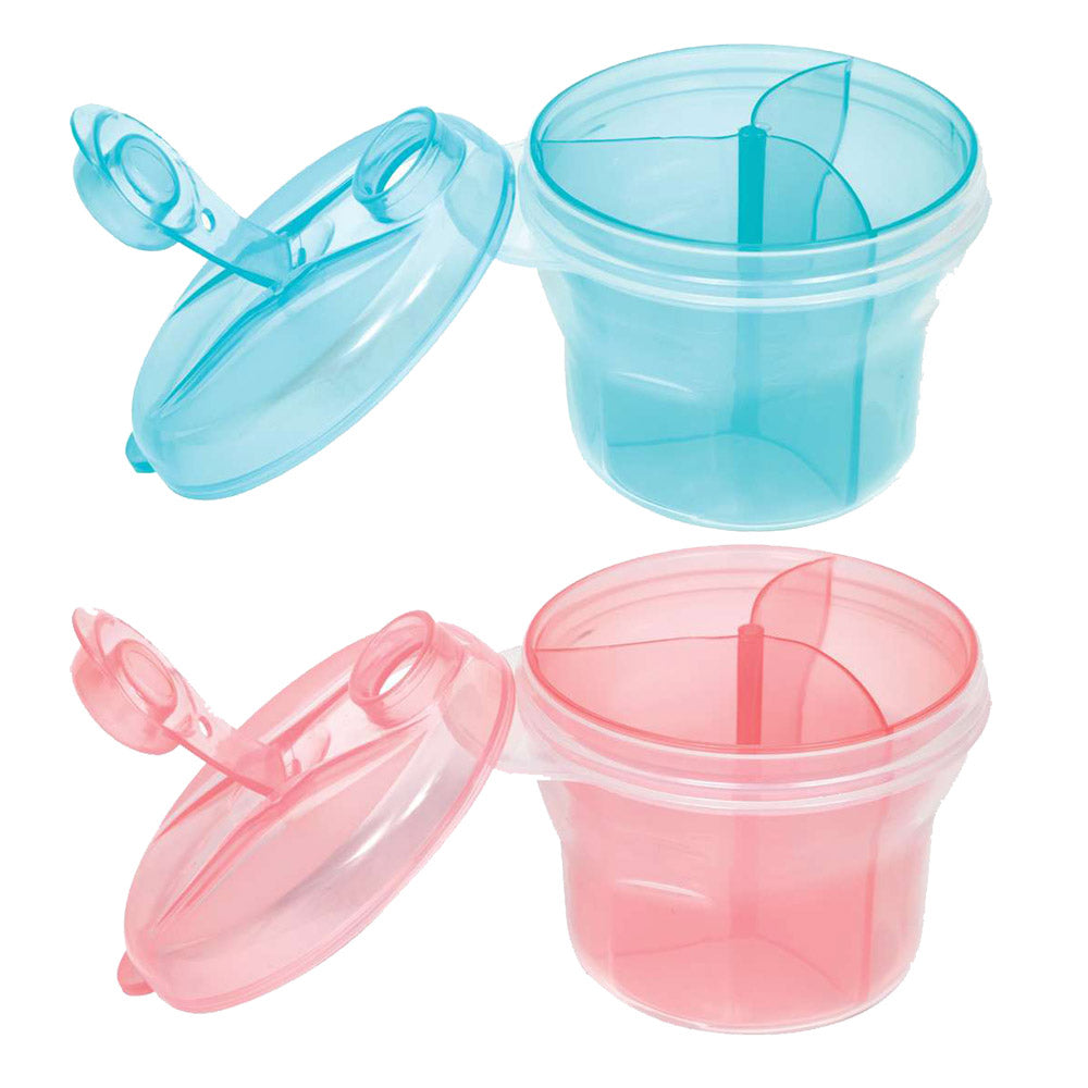 Pote Para Leite em Pó Com Divisória Removível - Buba