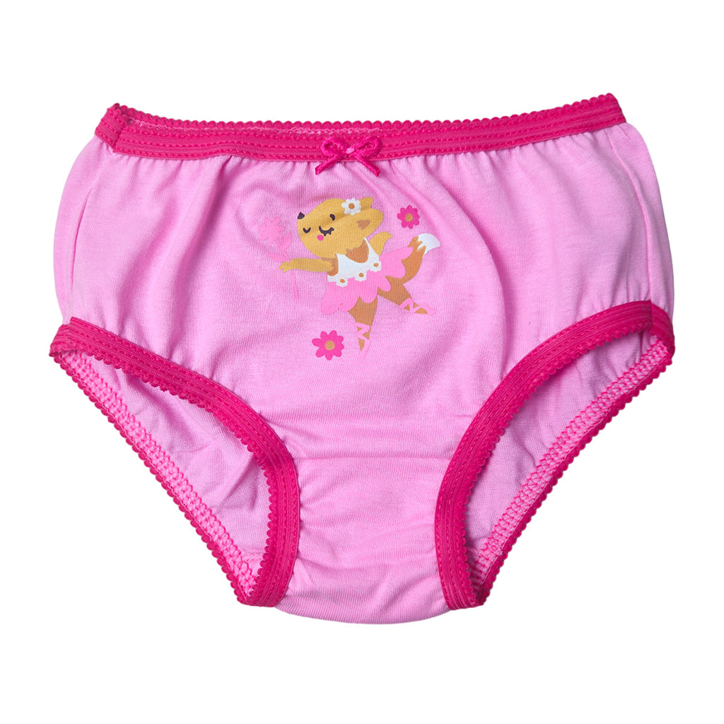 Kit C/3 Calcinhas Infantil Estampas Sortidas - Tampinha