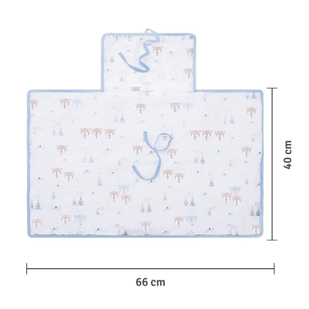 Trocador Porta Fraldas Portátil 66CM X 40CM Raposa - Papi