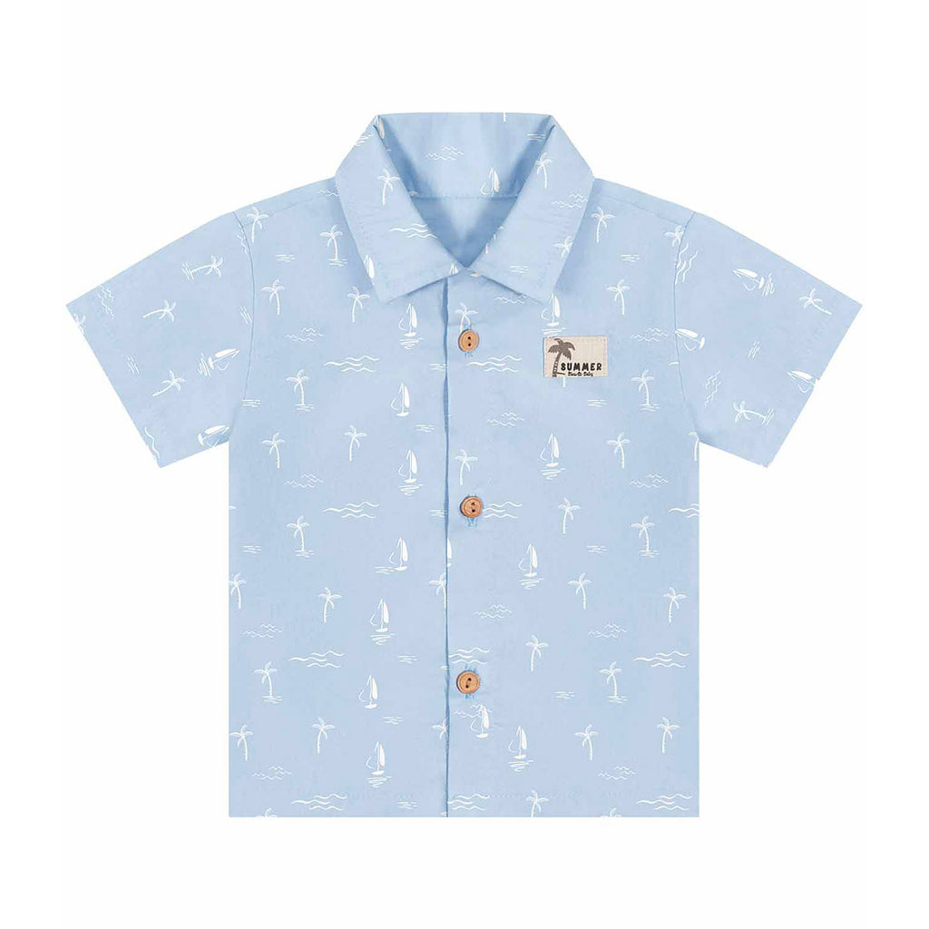 Conjunto Bebê Menino Camisa e Bermuda Summer - Divertto