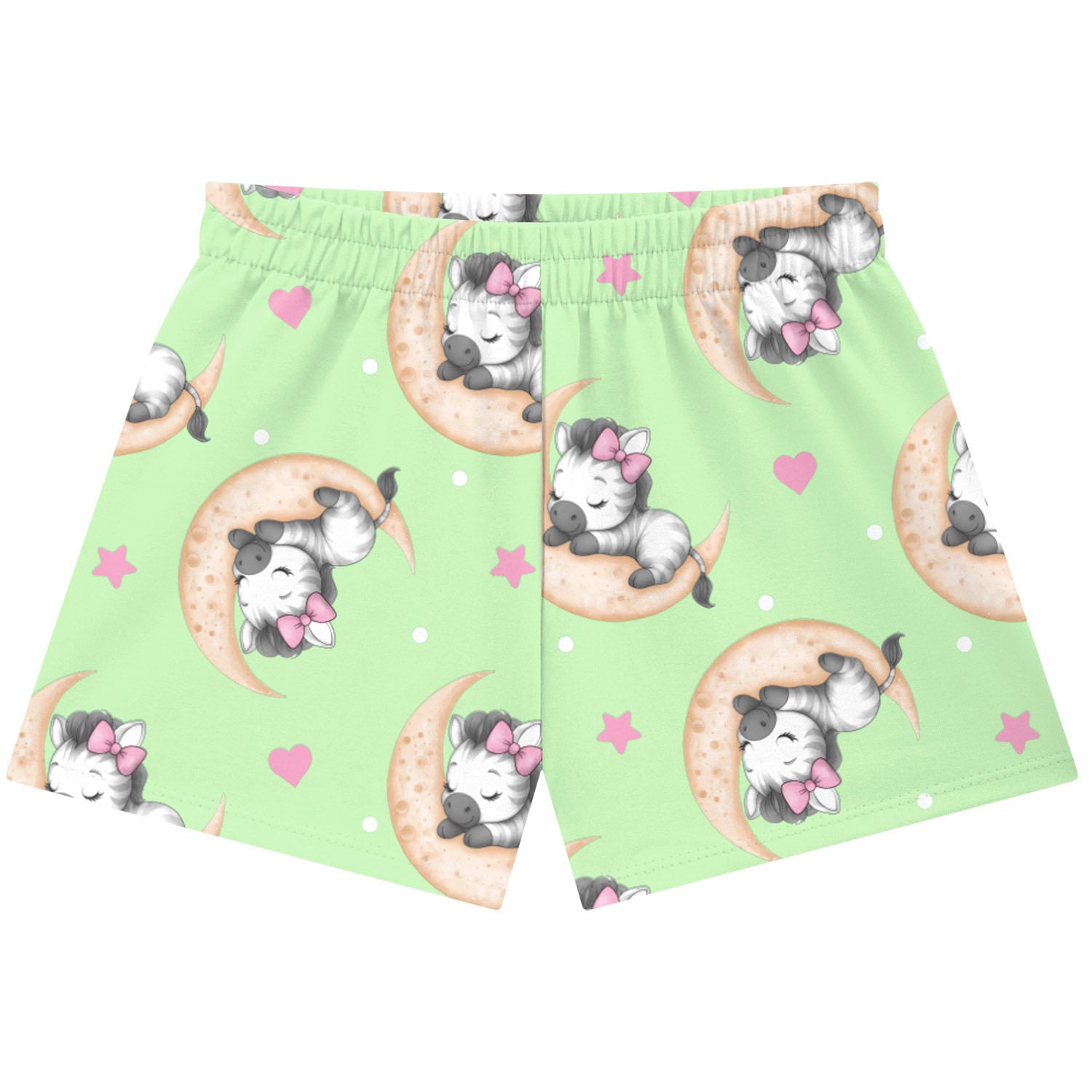 Pijama Infantil Menina Brilha no Escuro Zebrinha  - Kyly