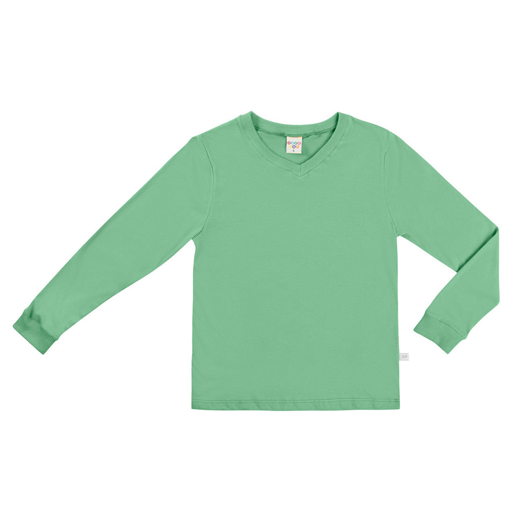 Camiseta Infantil Masculina Meia Malha Gola V - Have Fun