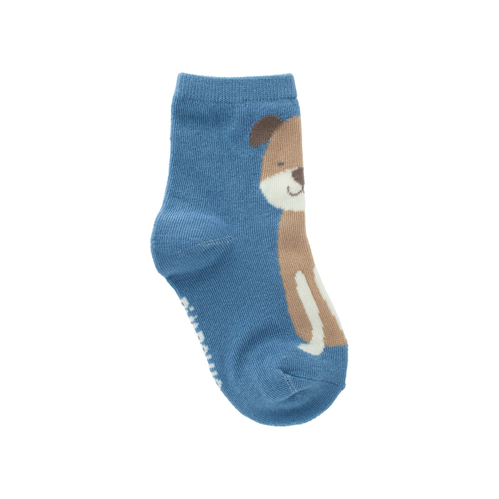 Kit 3 Pares Meia Infantil Menino 26-30 Cachorro - Pimpolho