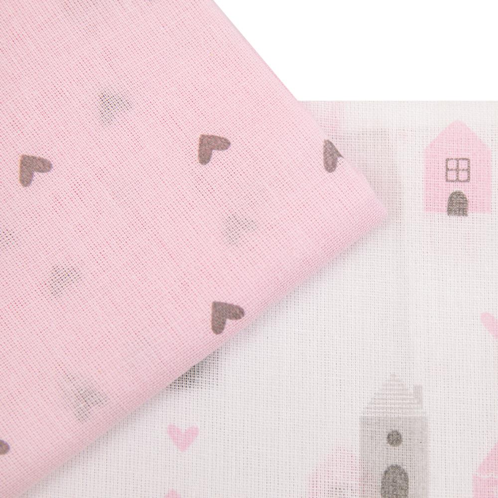 Kit de Fronha Travesseiro C/ Furos 31x22CM Casinha - Papi