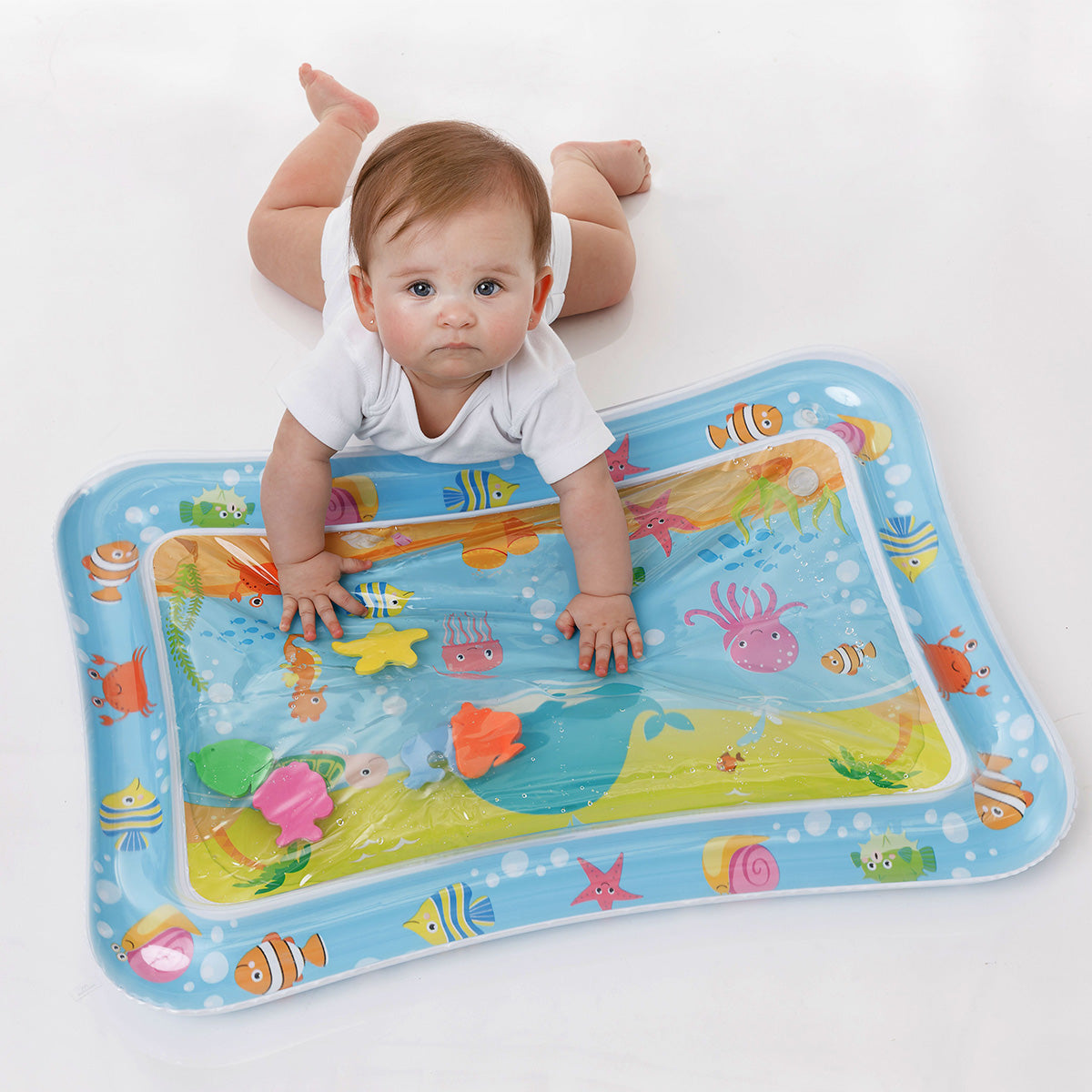 Tapete de Água Inflável Bebê Oceano - Buba