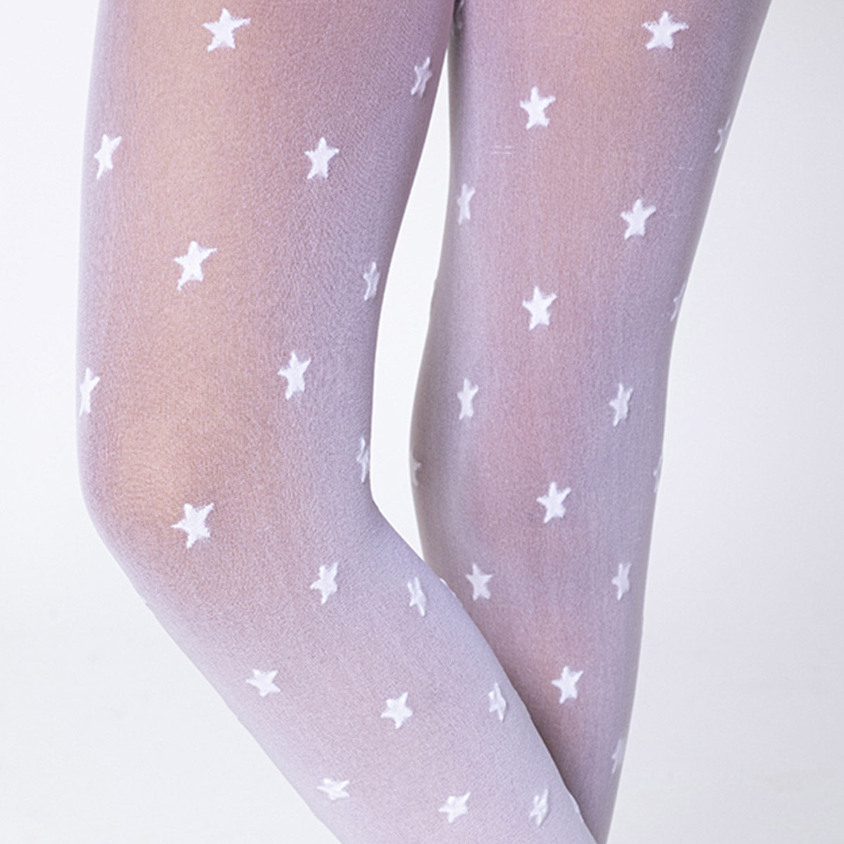 Meia-Calça Fio 20 Fina Infantil Menina Estrelinhas Lobinha - Lupo