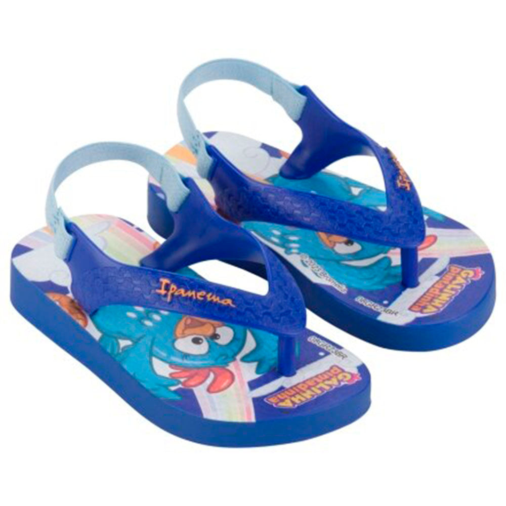 Chinelo de Dedo Menino Baby Galinha Pintadinha Azul - Ipanema