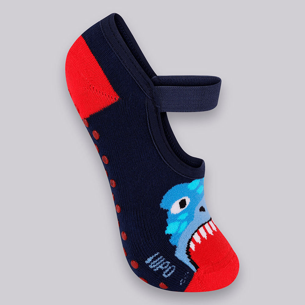 Meia Sapatilha Antiderrapante Infantil Menino - Lupo