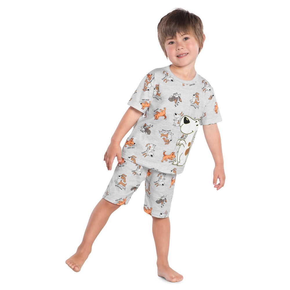 Pijama Infantil Menino Brilha no Escuro Cachorrinho - Kyly