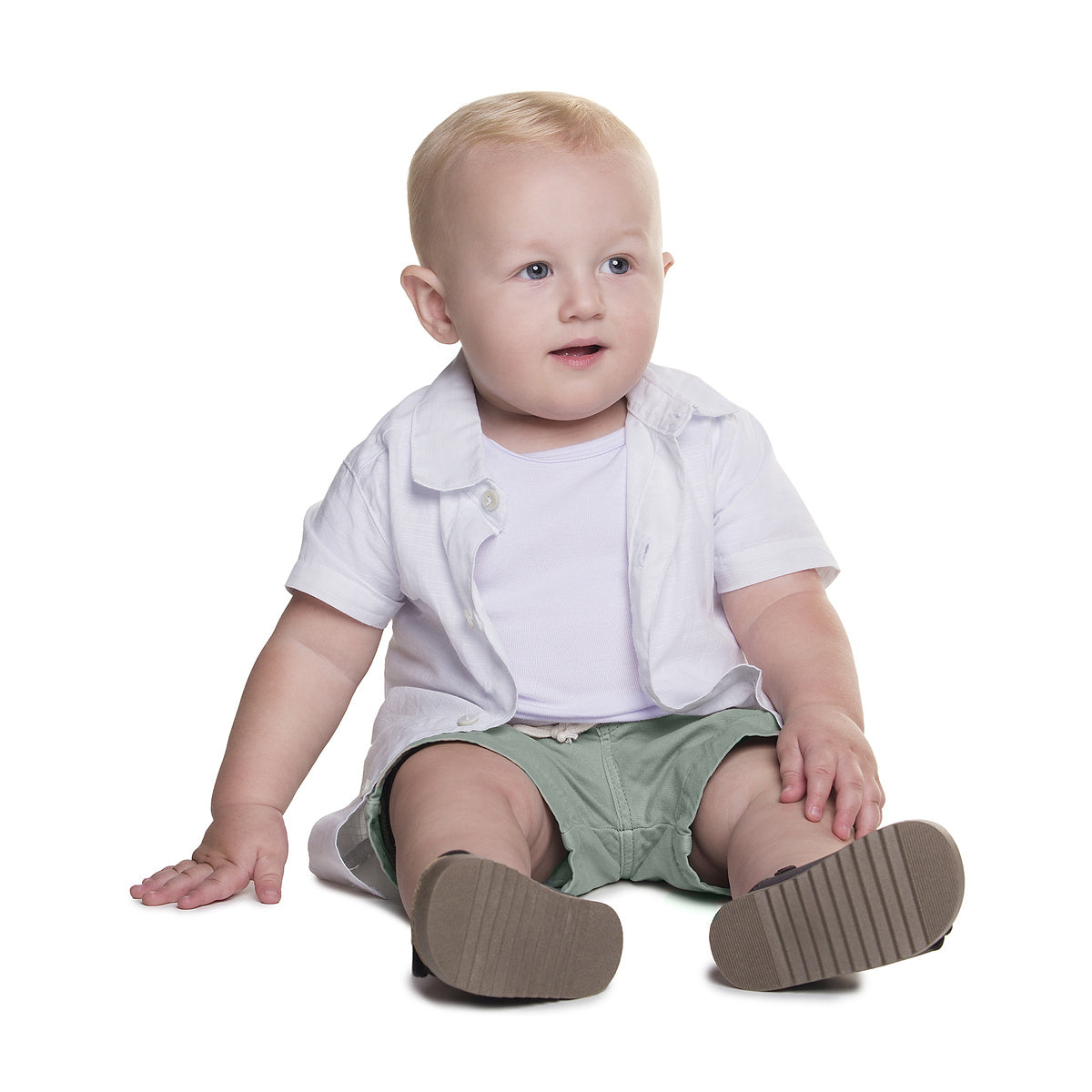 Camisa Social Bebê Menino Classy Cambraia Flamê - Have Fun