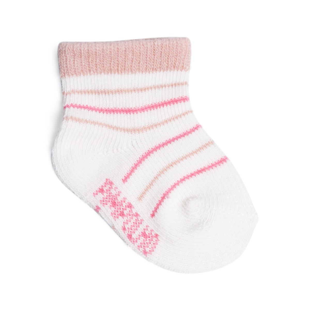 Kit 3 Pares Meia Cano Médio Bebê Menina Zero Flores - Pimpolho