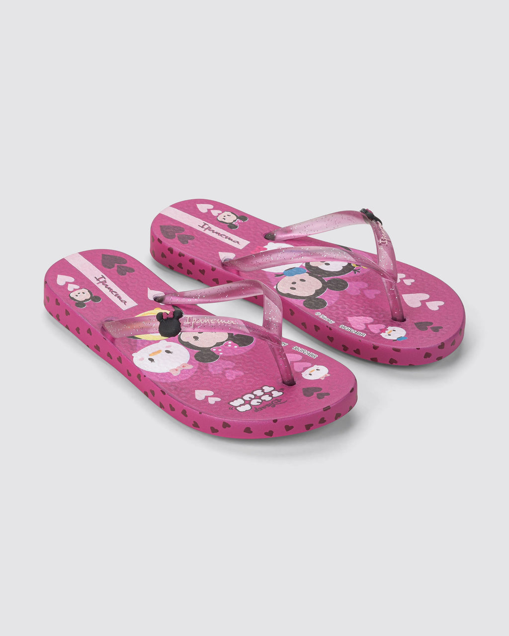 Chinelo de Dedo Infantil Rosa Disney Joy - Ipanema