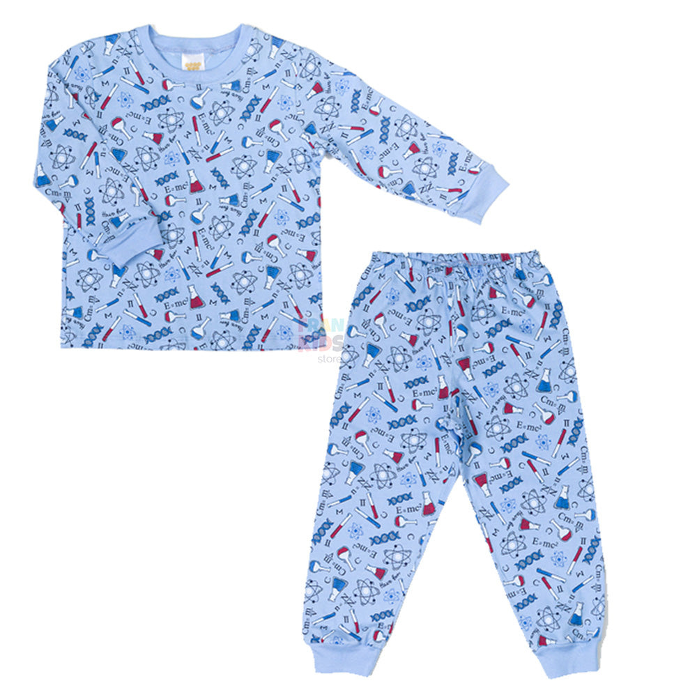Pijama Infantil Menino Meia Malha Cientista - Have Fun