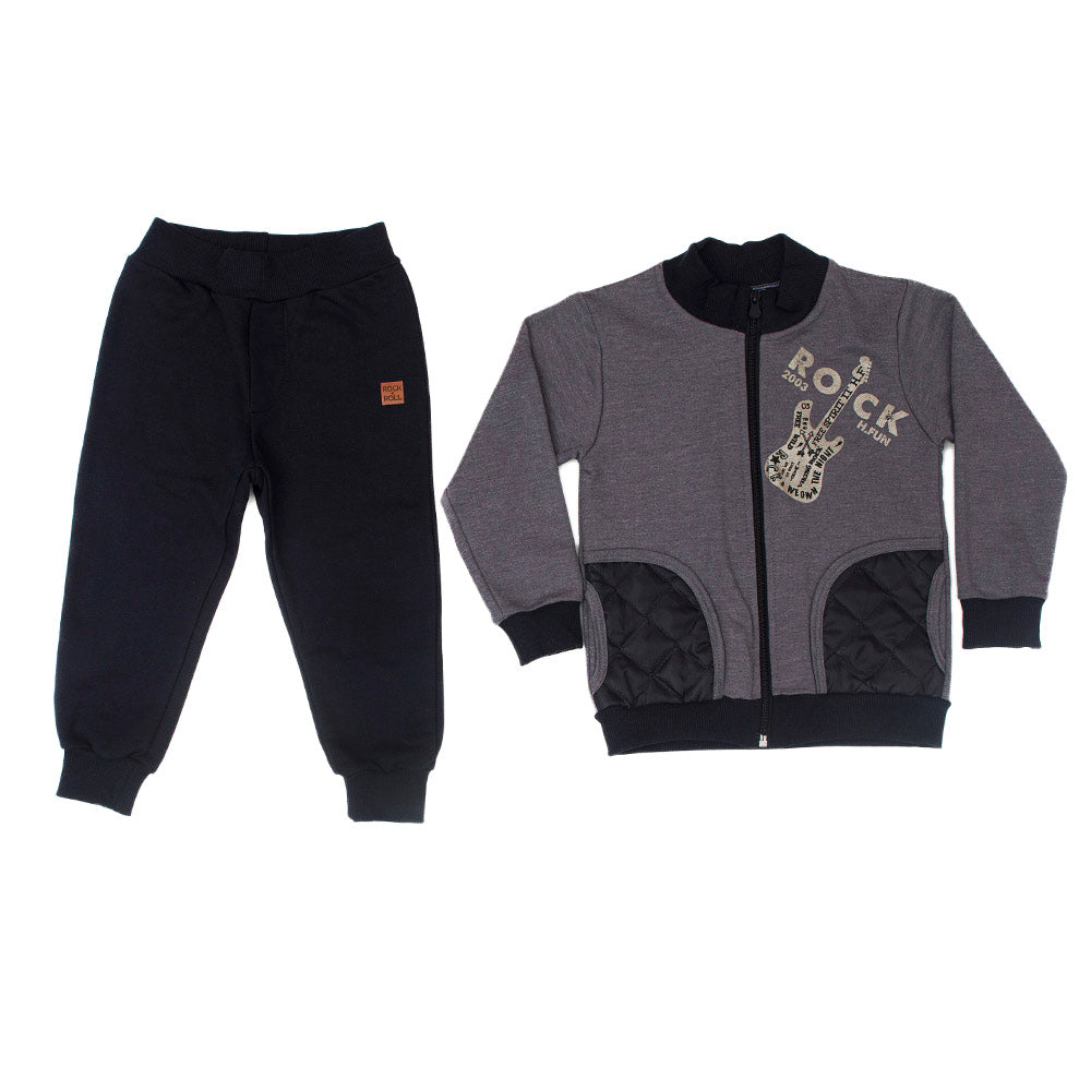 Conjunto Moletom Peluciado Rock & Rool - Have Fun