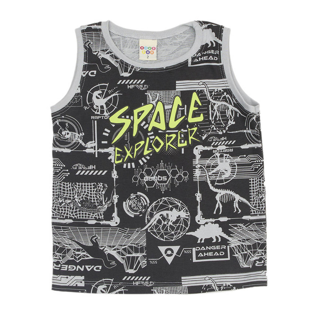 Regata Infantil Menino Meia Malha Space Explorer - Have Fun