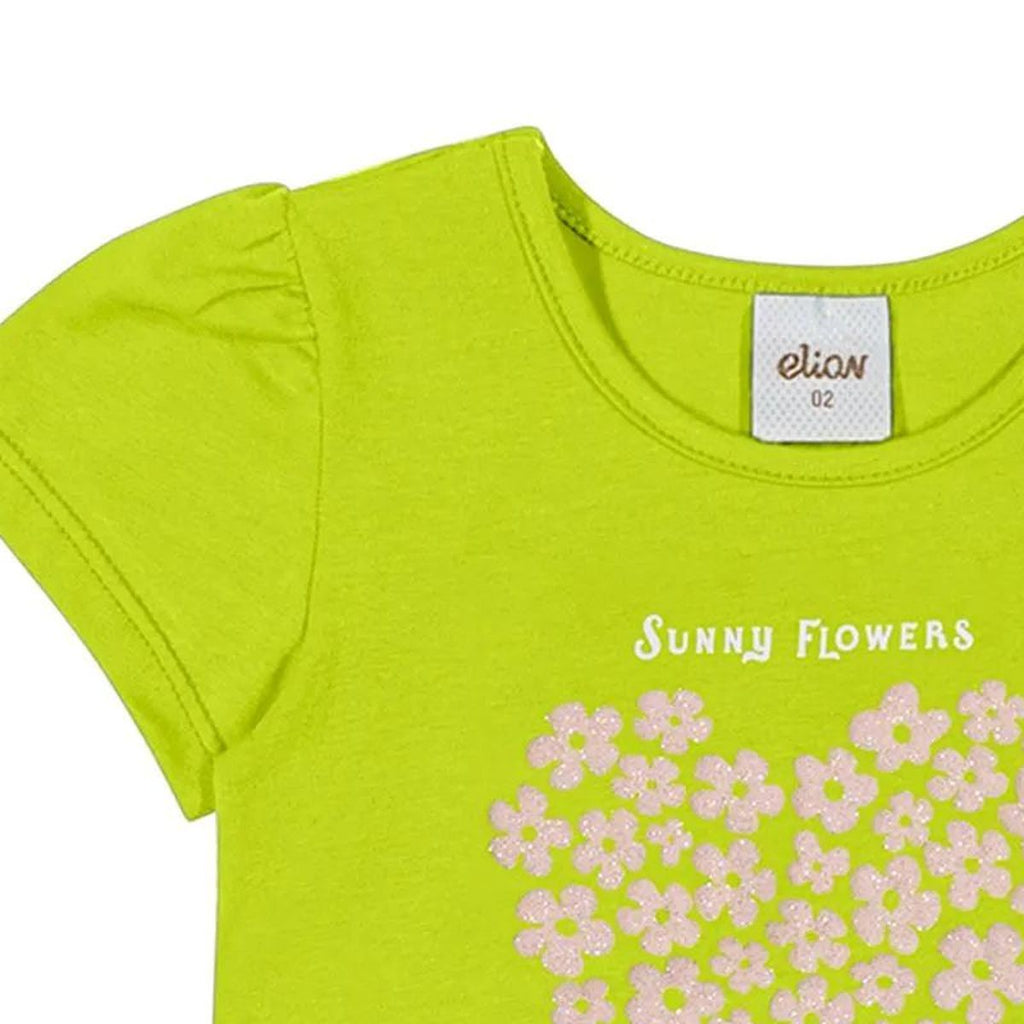 Blusa Infantil Menina Coração Floral - Elian